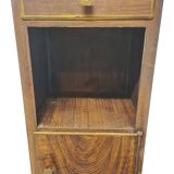 French Faux Bois Metal Cabinet, early 1900s