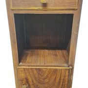 French Faux Bois Metal Cabinet, early 1900s