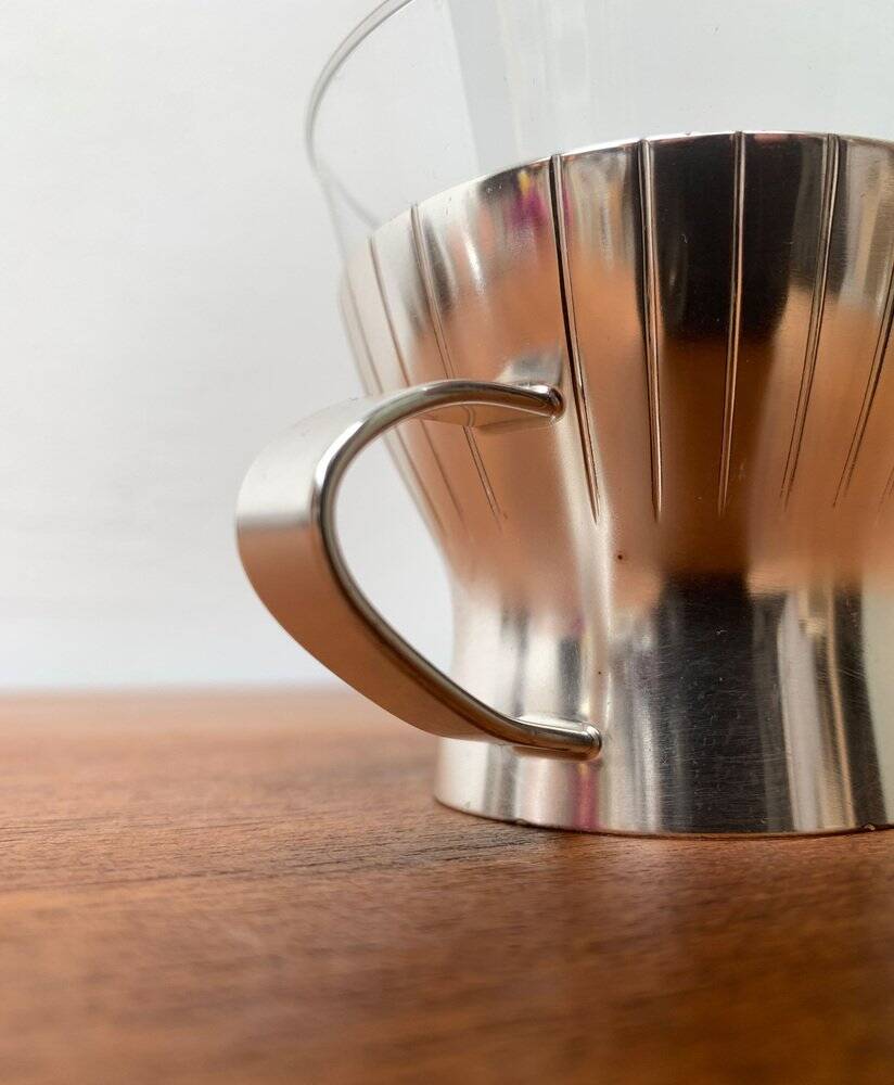 Mid-century German tea glasses by WMF, 1960s, set of 6.