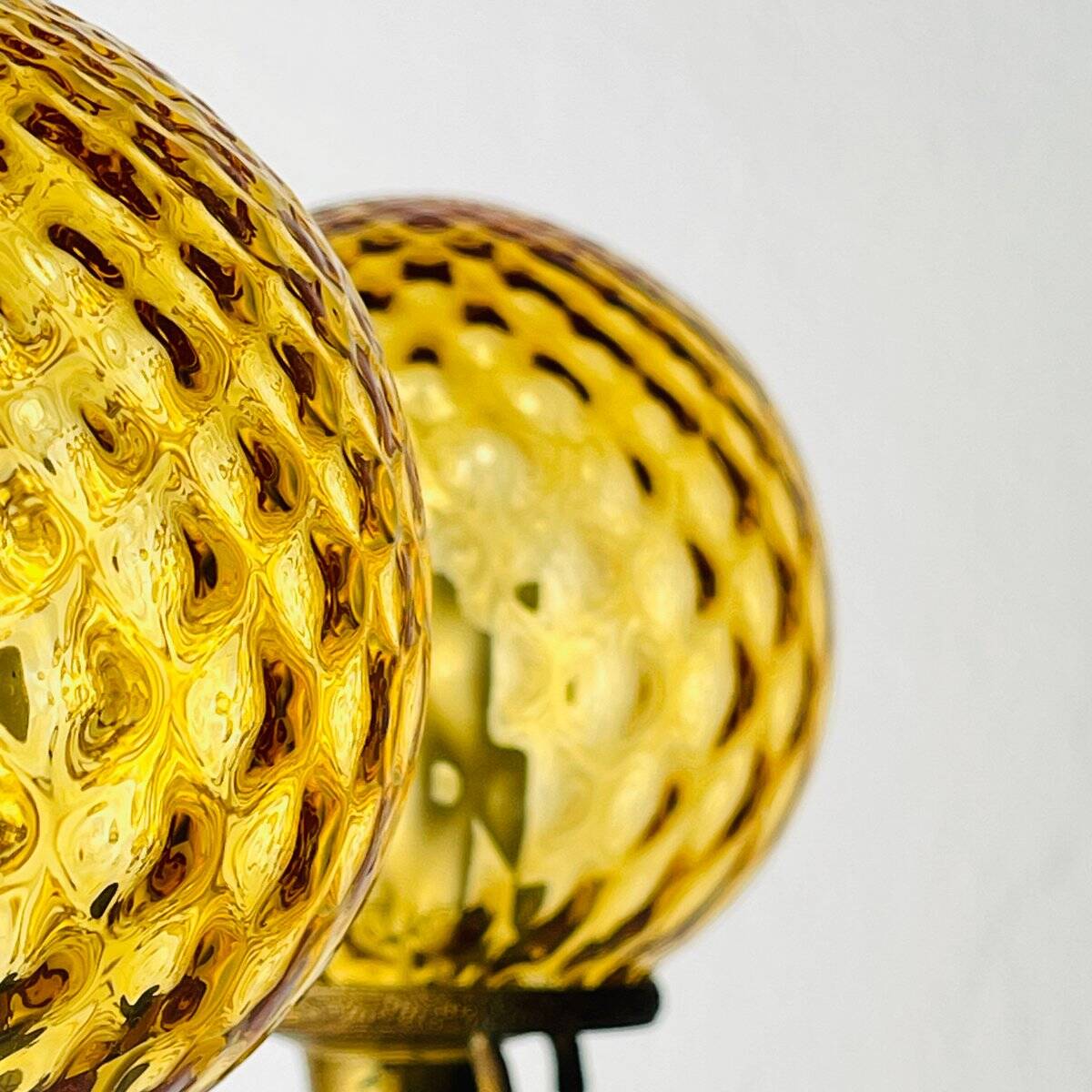 Lampe de table à 3 bras Chasse par C. Florentine, Italie, années 1950