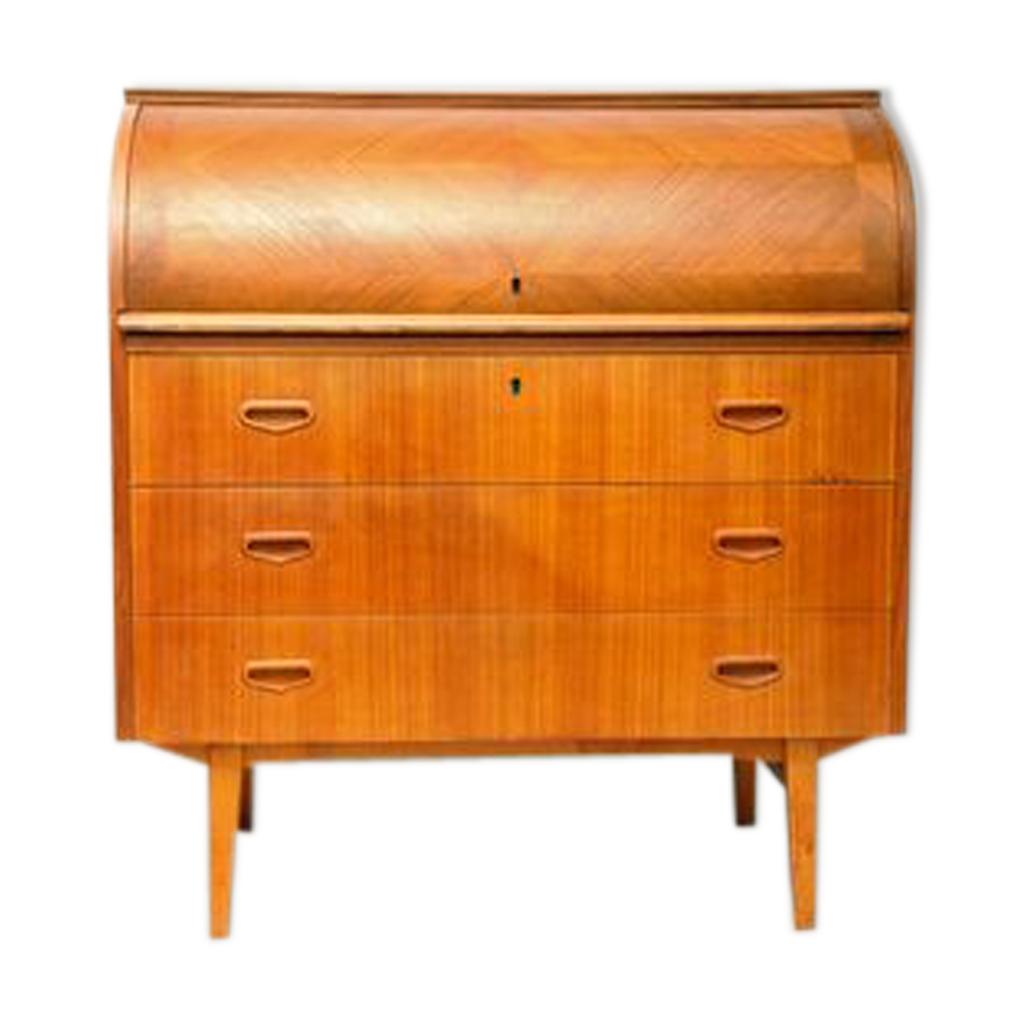 Mid-century teak Secretary, Denmark, 1960s