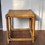 Table d'appoint en rotin