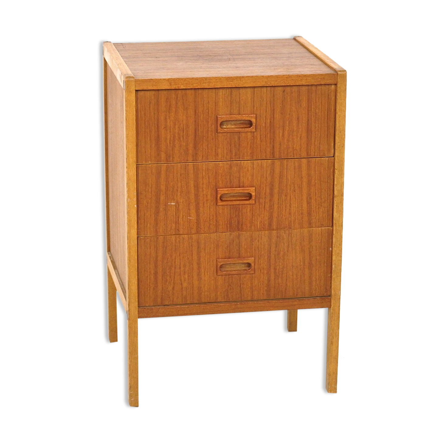 Teak chest of drawers, Bertil Fridhagen, Bodafors, Sweden, 1960