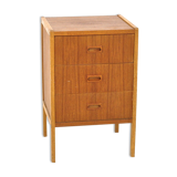 Teak chest of drawers, Bertil Fridhagen, Bodafors, Sweden, 1960
