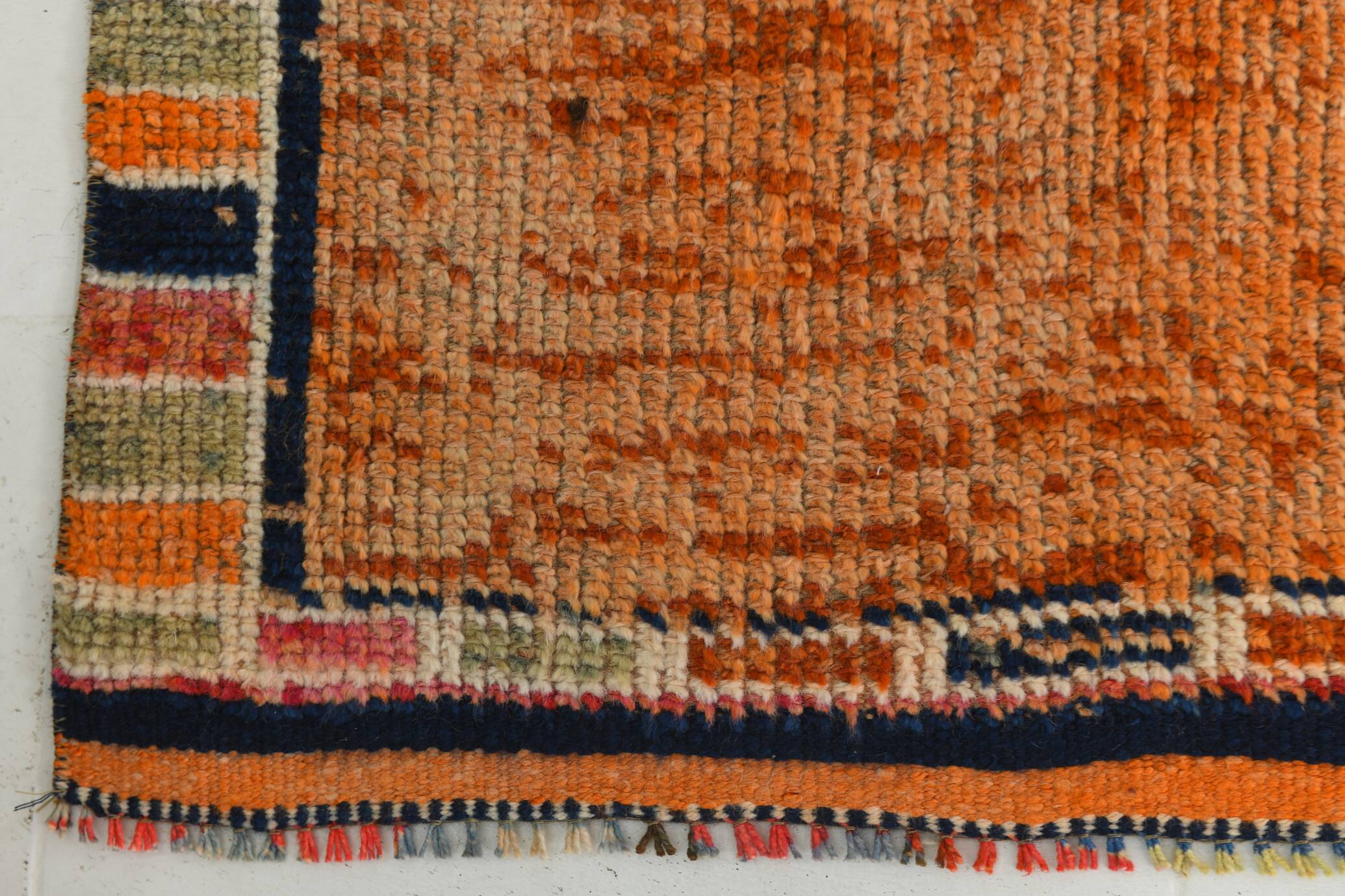 Rustic Boho Runner, Turkish Runner Rug, Sof Palette Rug, 86x302Cm