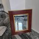 Miroir avec cadre bois et dorure style classique élégant