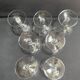 7 coupes à champagne Baccarat Saint Hélier