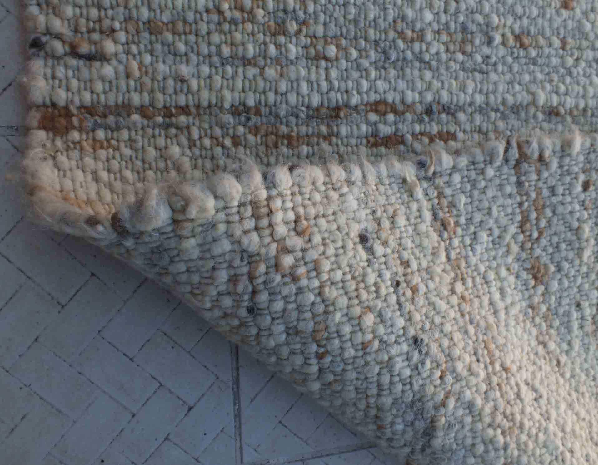 Carpet wool black forest handmade Maghreb 160x90 cm