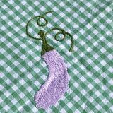 Vintage embroidered tablecloth