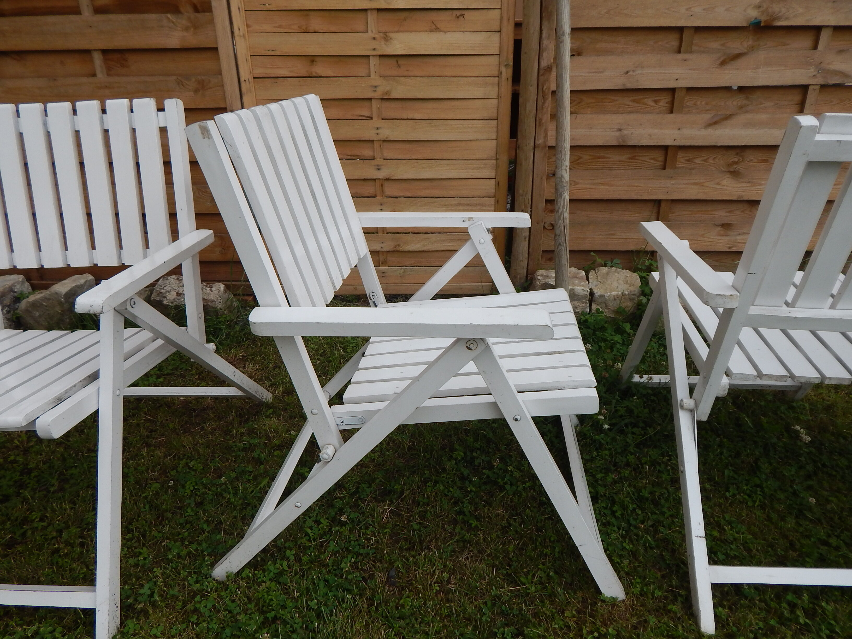 4 60/70 year folding garden chair chair