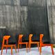 4 baumann chairs model fontania