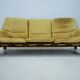 1970s Three Seater leather Sofa , Brazil