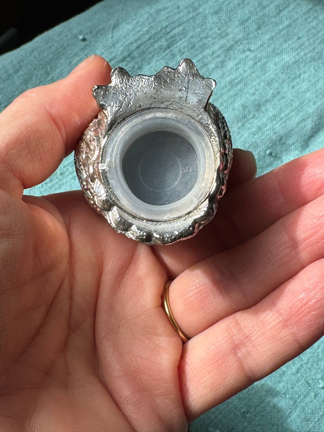 Vintage silver-plated owl-shaped salt and pepper shakers