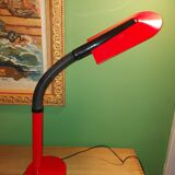 Red lamp annees 70's scandinavian design , fagerhults ( sweden )