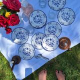 Dessert plates Sarreguemines Lancaster