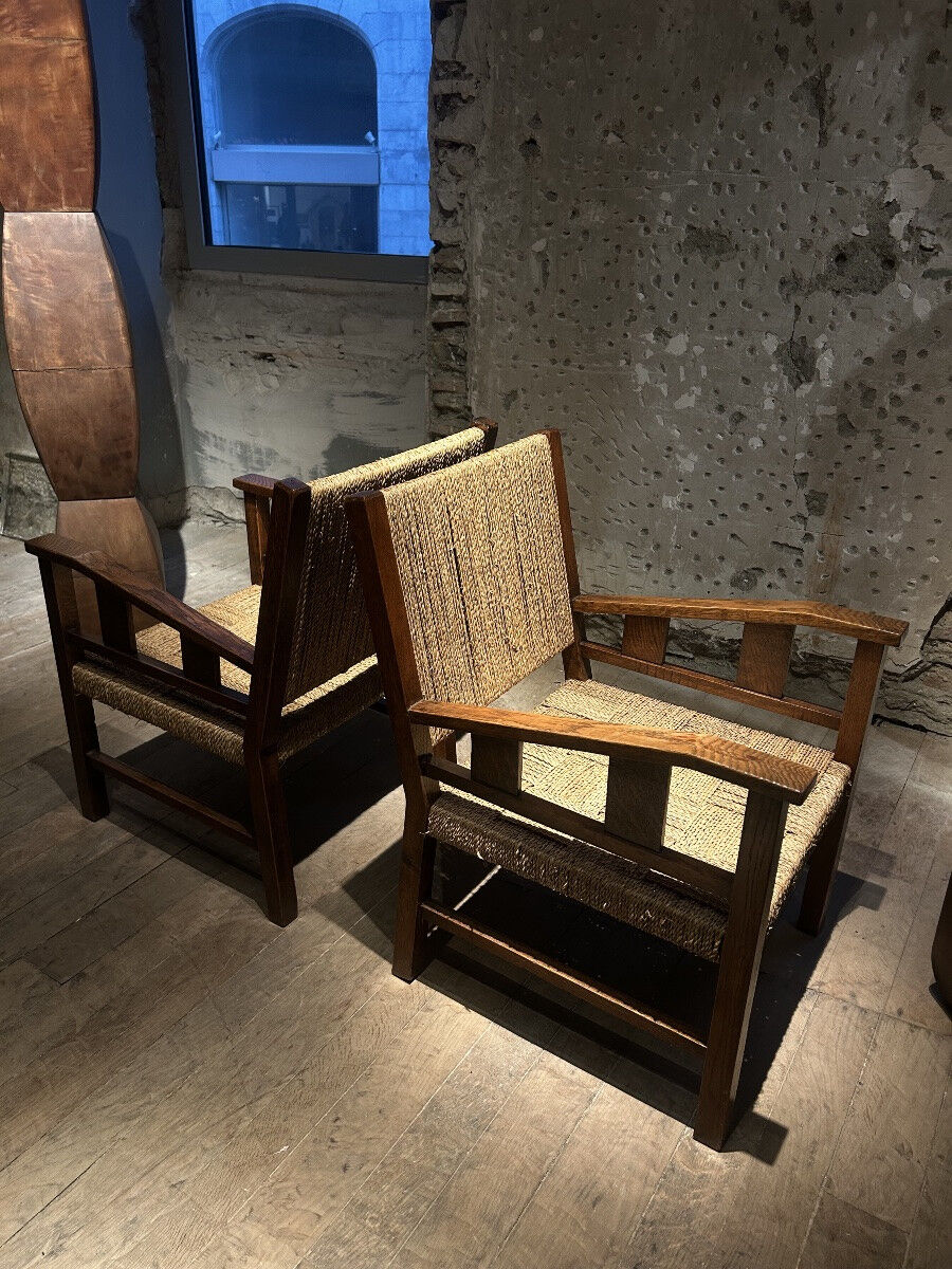 Francis Jourdain - Pair of armchairs circa 1920