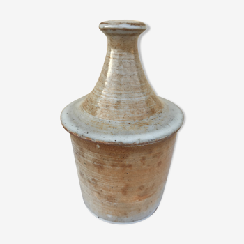 Ancient glazed ceramic pot