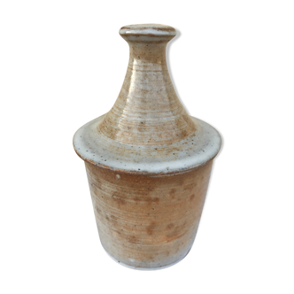 Ancient glazed ceramic pot