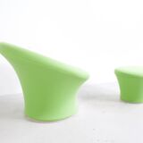 MUSHROOM ARMCHAIR AND FOOTREST F560 PIERRE PAULIN ARTIFORT PUBLISHER 1959 1ST EDITION