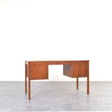 Mid-Century Danish Teak Desk from Domino Møbler, 1960s.