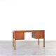 Mid-Century Danish Teak Desk from Domino Møbler, 1960s.