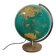 Vintage illuminated terrestrial globe – 1970s design decorative item