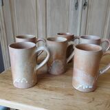 Stoneware cup service