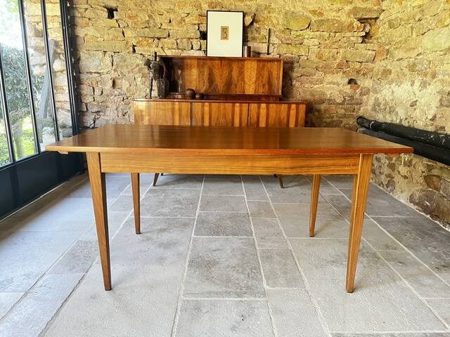 Scandinavian teak table edition EROS 1960