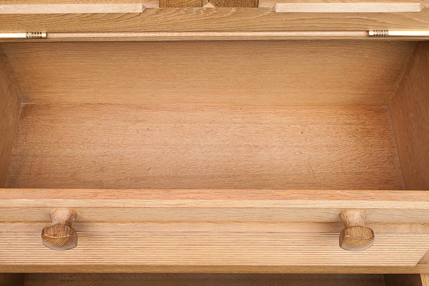 Guillerme and Chambron glass cabinet