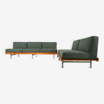 Mid-Century Modern Sofa, Saporiti, Italy, 1960s - New Upholstery