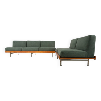 Mid-Century Modern Sofa, Saporiti, Italy, 1960s - New Upholstery