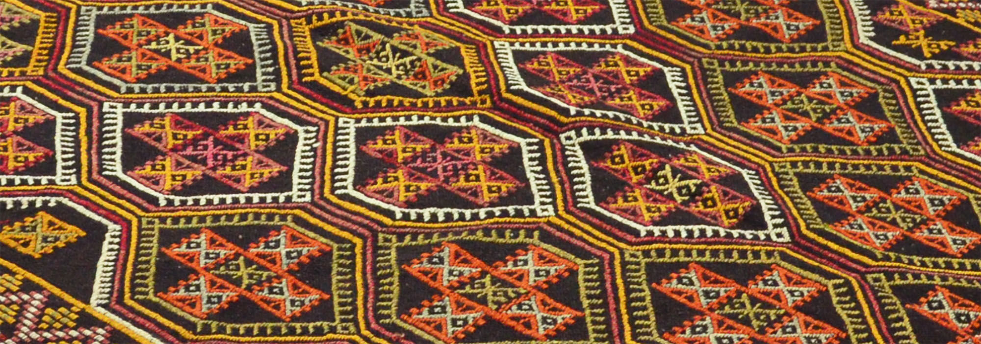Anatolian handmade kilim rug 350 cm x 151 cm