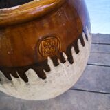 Old Biot jar stamped