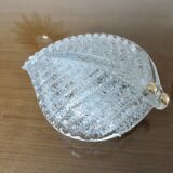 Barovier & Toso Murano glass leaf wall light