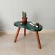 Vintage coffee table solid oak bean 60s /70