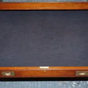 Very Large Coffee Table with Marquetry Glass Panels by Kennedy Harrods