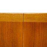 Vintage extendable teak and oak table