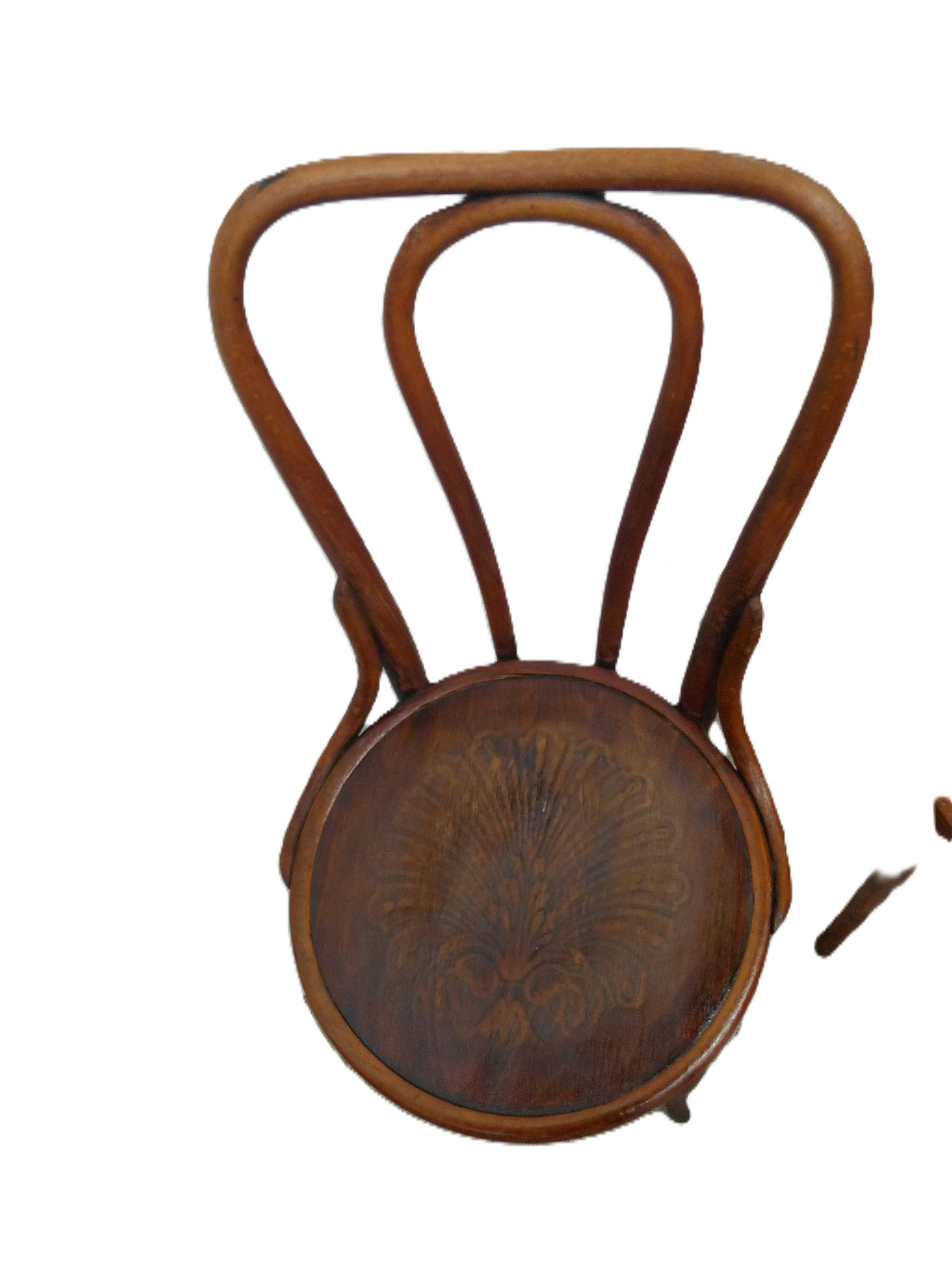 Set of four Jacob Kohn chairs.