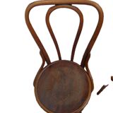 Set of four Jacob Kohn chairs.