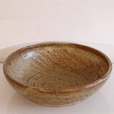 Plat en grés d'alain Blanchard 1970