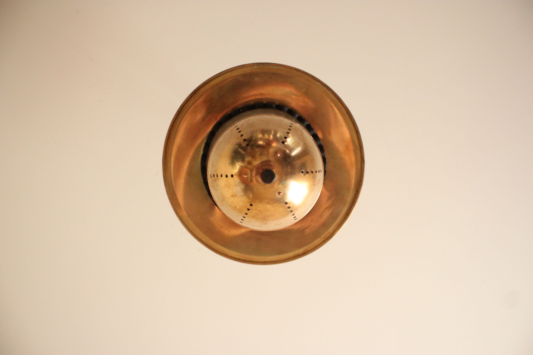 Italian brass lantern, vintage