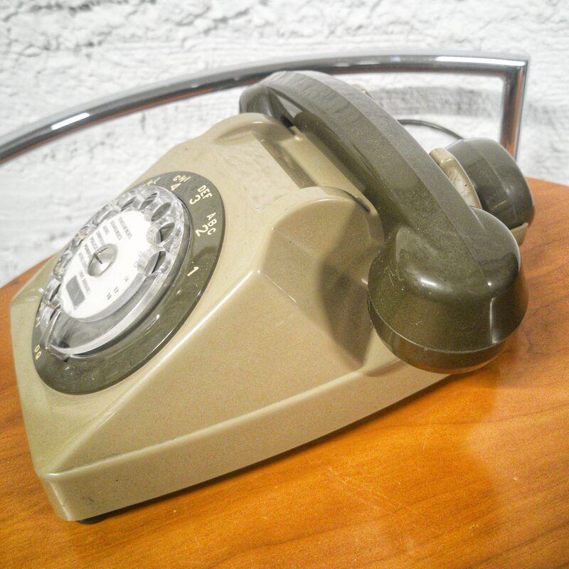 Vintage dial phone