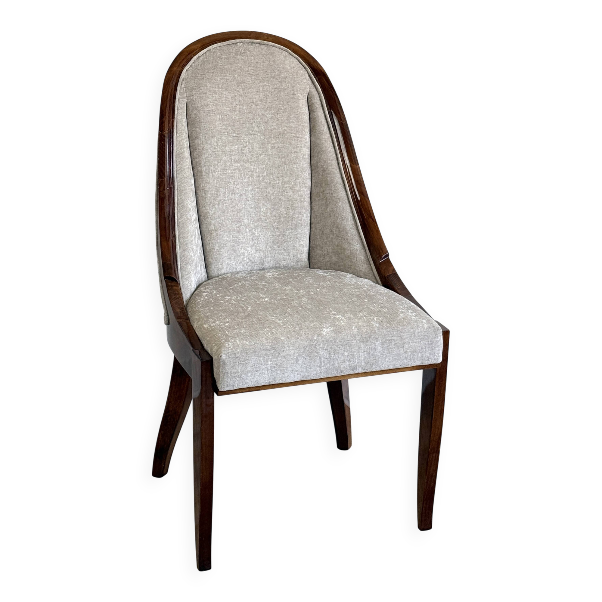 Art Deco chairs - model: Cuillernic – Émile-Jacques Ruhlmann