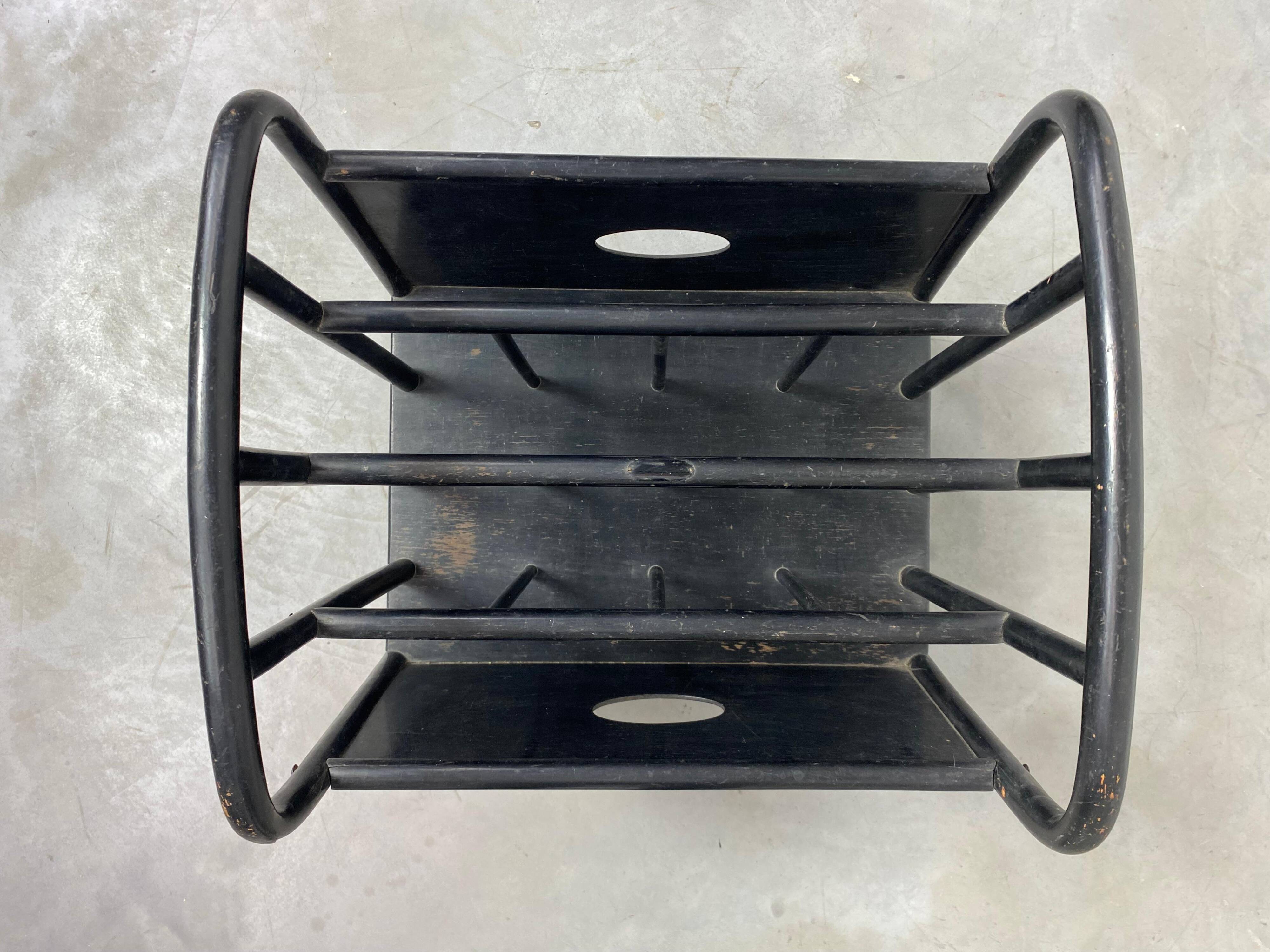 Magazine rack no. 11803 by Otto Prutscher for Thonet