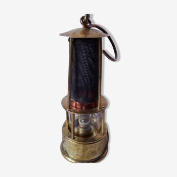 Brass miner lamp