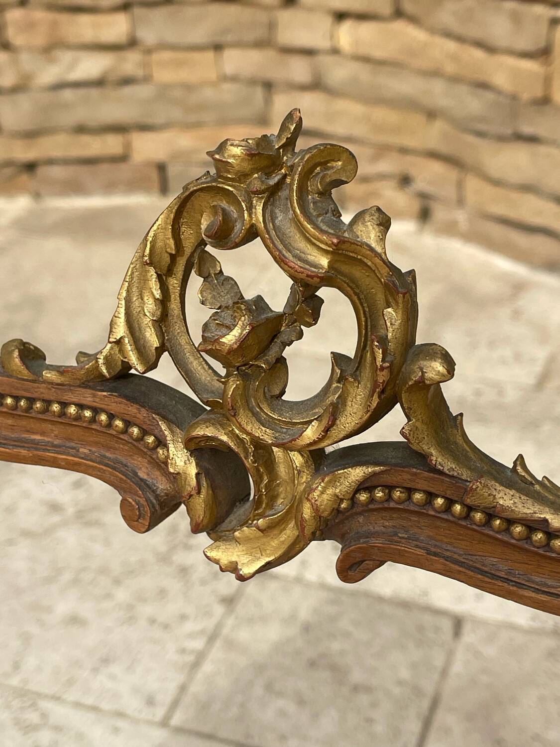 Pair of Louis XV Style Mahogany Chairs