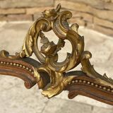 Paire de chaises en acajou style Louis XV