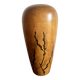 Vase en bois