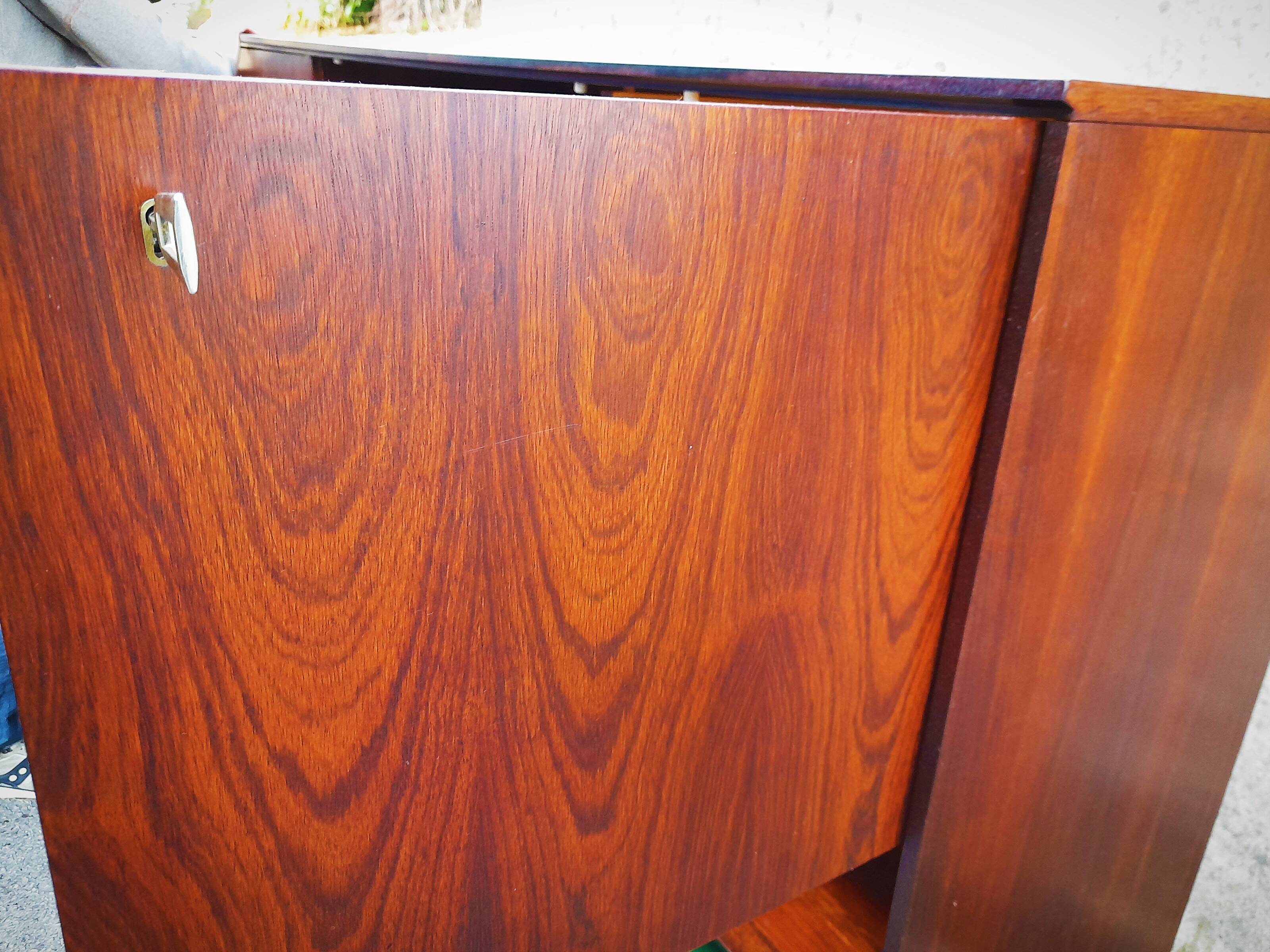 Large Scandinavian rosewood sideboard