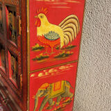Indian hand-painted wooden furniture
